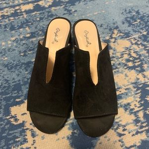 Black mules